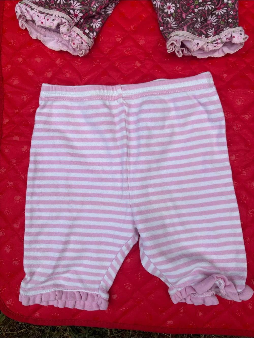 Baby Girls Mixed Clothing Set with Pink, Blue, Floral & Green Bibi 3M BUNDLE